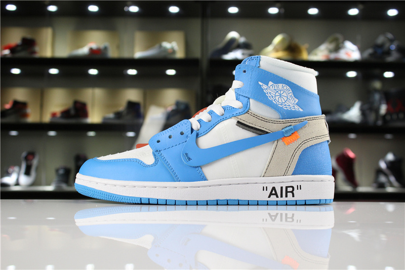jordan 1 off white powder blue