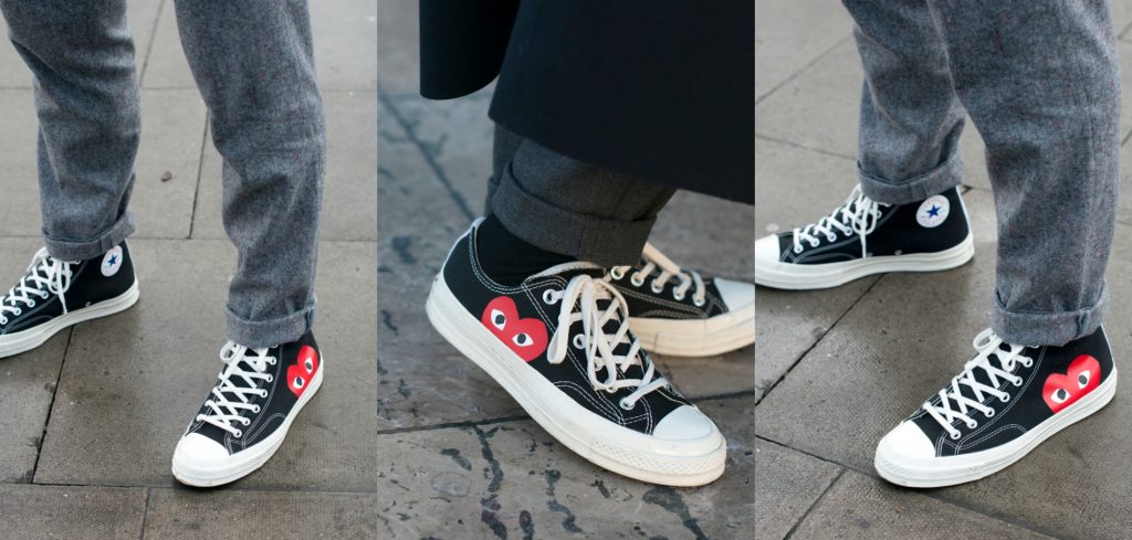 converse x cdg homme