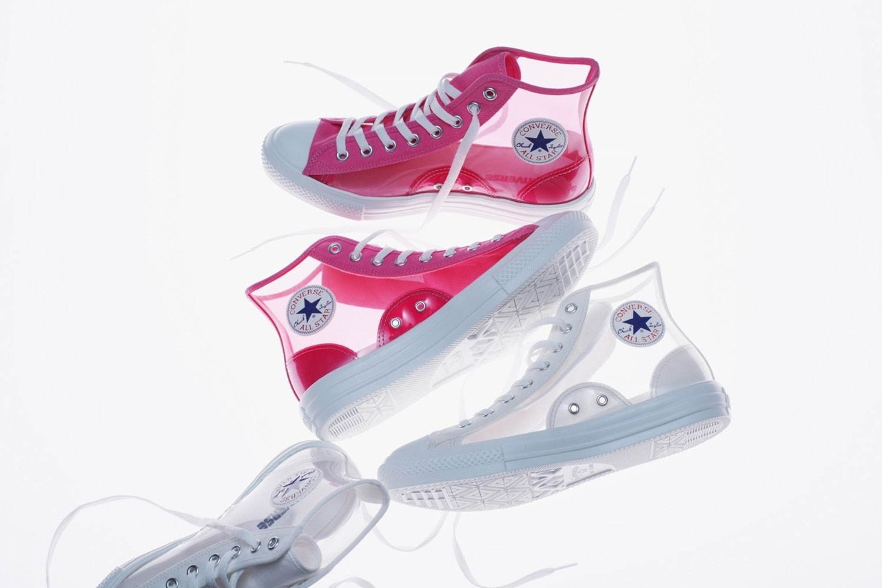 converse avec semelle transparente